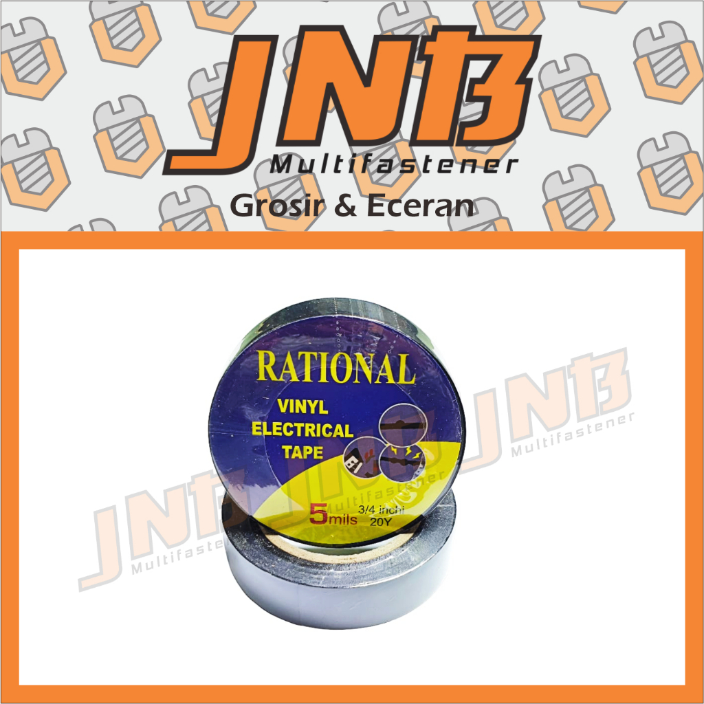 RATIONAL Isolasi Listrik Isolasi listrik Rational/Isolasi listrik tahan bakar/Isolasi kabel hitam