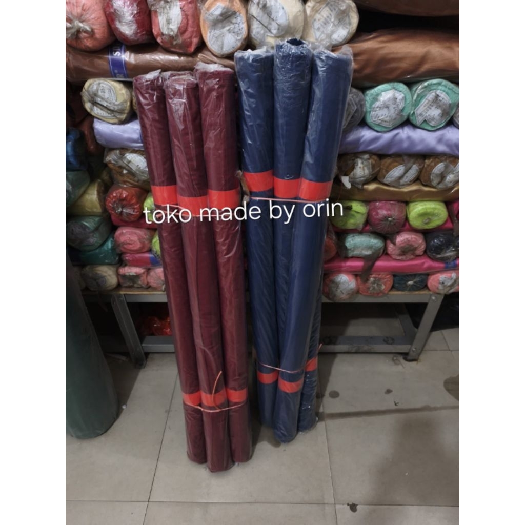 Kain Furing Asahi Kain kantong kain dalam dress rok kain asahi murah asahi 1 roll gulungan kain asah