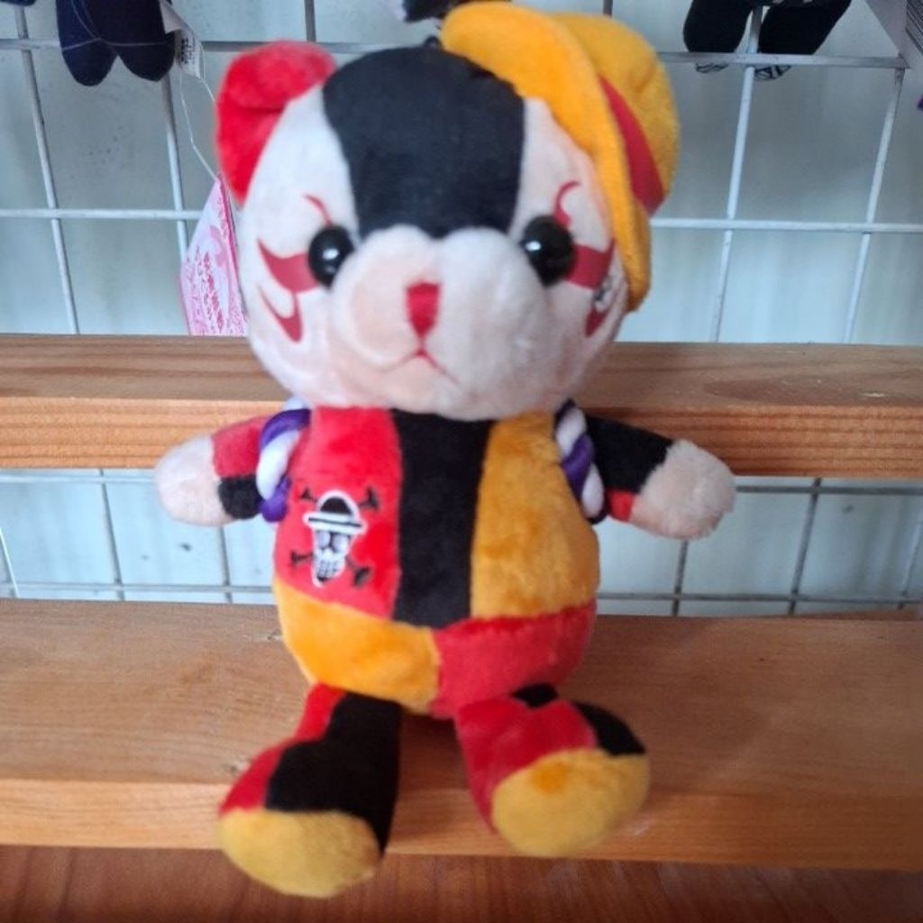 luffy bear one piece plushie