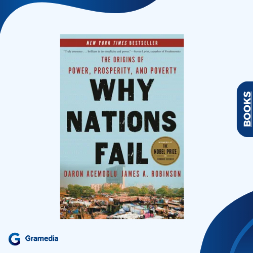 Gramedia Medan - IMPORT BOOK WHY NATIONS FAIL