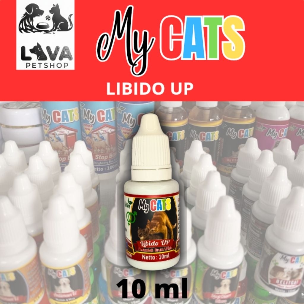 MY CATS LIBIDO UP Penambah Libido Kucing/anjing 10ml
