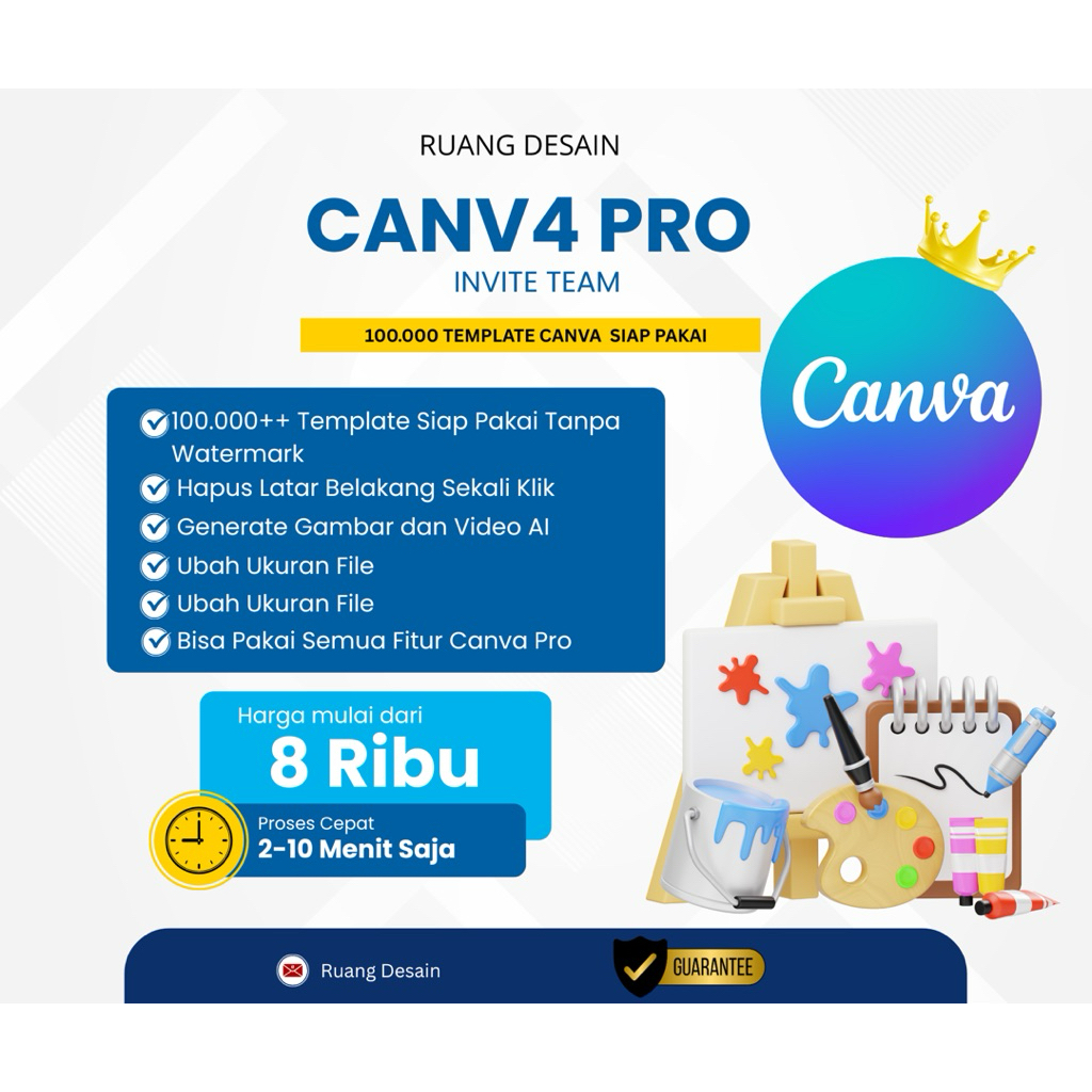 100.000+++ Template Canva Pro Invite Murah Bergaransi