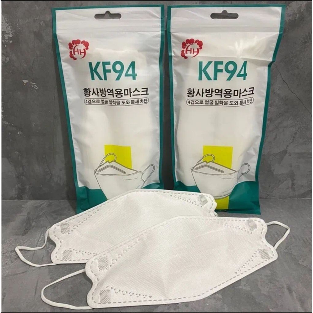 Masker KF94 Black White