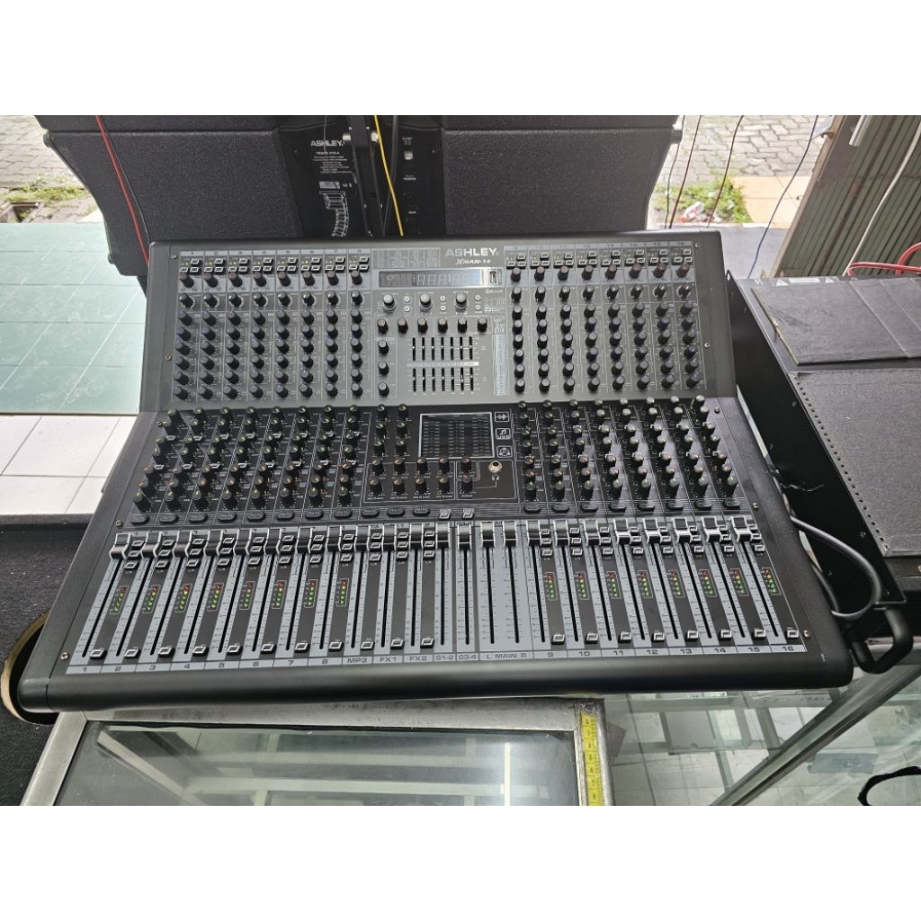 mixer ashley xman 16 Xman16 channel Xman -16channel original model baru
