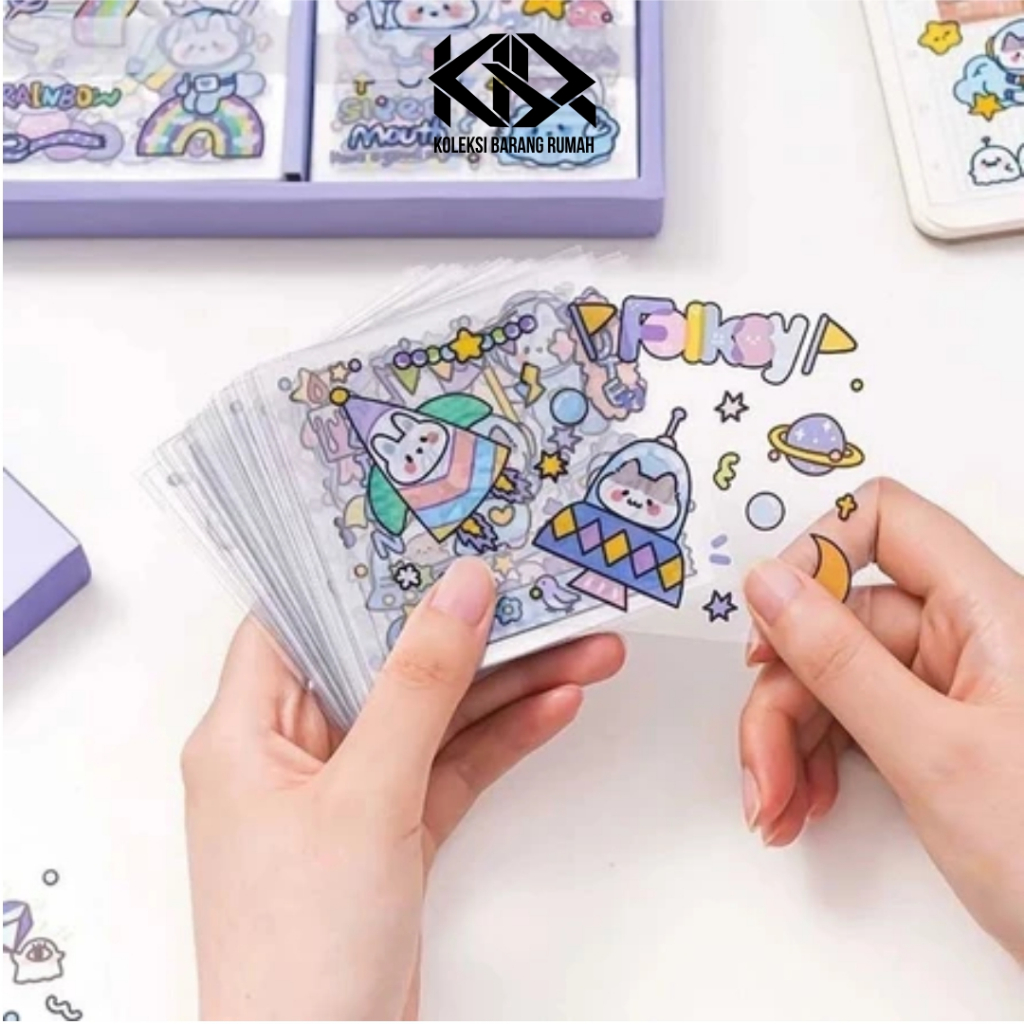 KBR Stiker momo Waterproof Sticker Murah Stiker Lucu Stiker Journal S079