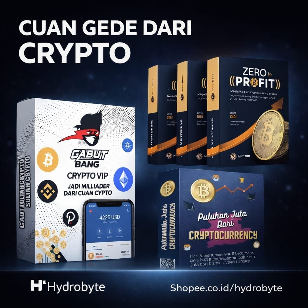Gabut Crpyto VIP - ZERO To Profit - Panduan Puluhan Juta dr Crypto Cara Pilih Koin Crypto yg Potensi
