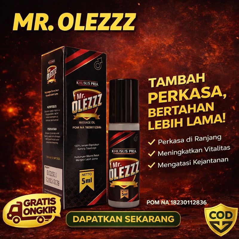 Minyak MR. Olezzz Herbal Obat Oles Bertahan Lebih Lama Original BPOM Asli