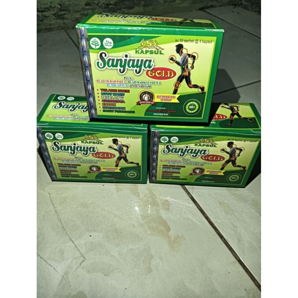 Sanjaya Obata Herbal Pegal Linu Isi 40 Kapsul