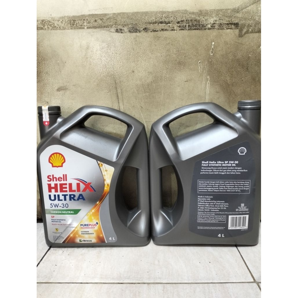 SHEL HELIX ULTRA 5W-30 Fully Synthetic Kemasan 4 Liter Original