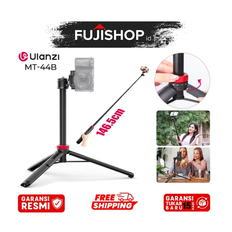 Ulanzi MT 44 Extendable Vlog Tripod Tongsis Ulanzi