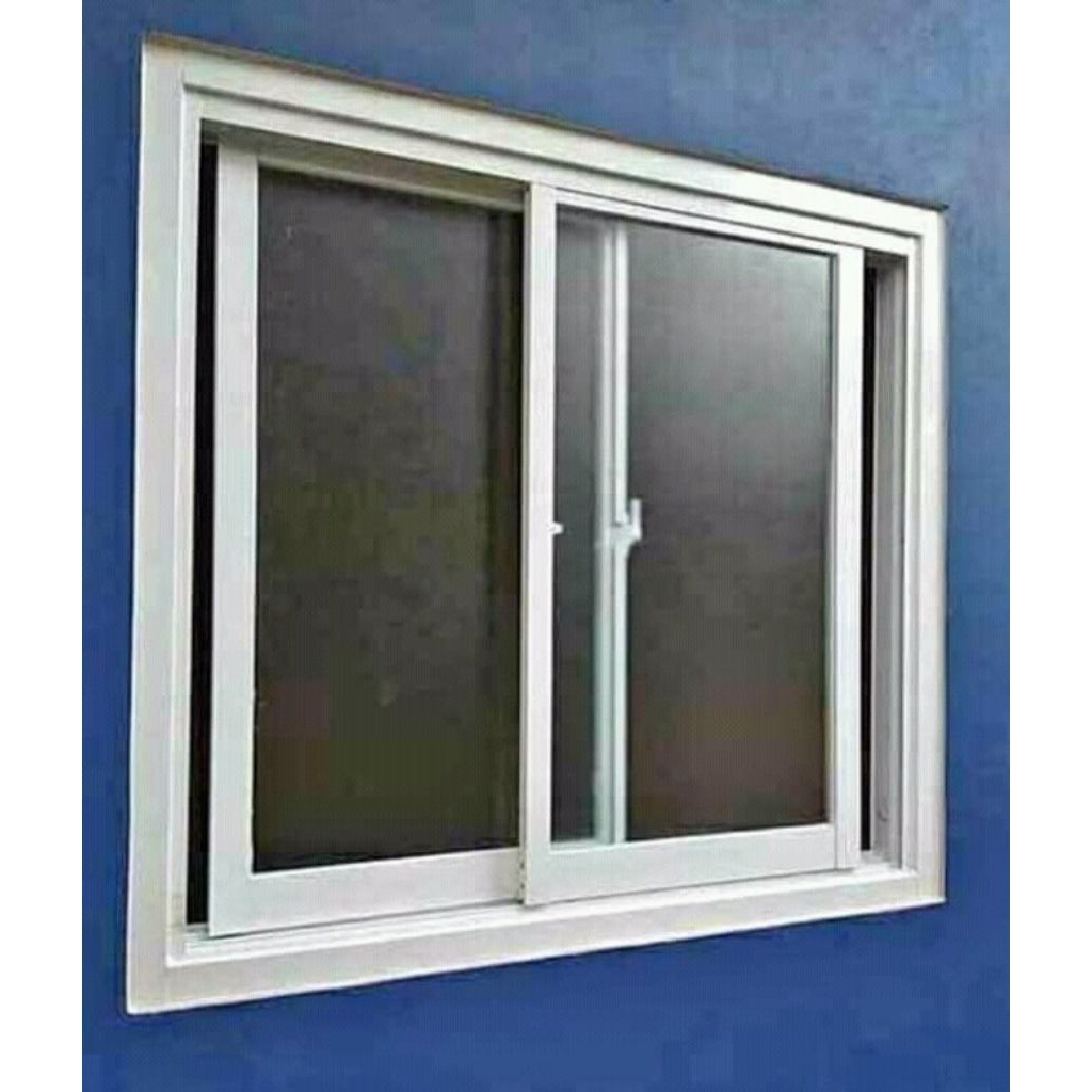 jendela sliding aluminium kaca 5mm