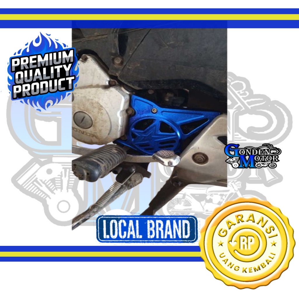 COVER TUTUP MESIN RANTAI WAVE SUPRA 125 CNC wave supra 125