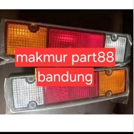1set lampu stop l300 lampu rem belakang original new taun baru/stop lamp l300 soket bulat