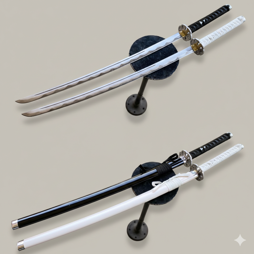 HK Pedang Katana Gi Joe Dekorasi  / Koleksi Ornamen Inspirasi Kartun Samurai Jepang – Pajangan Estet