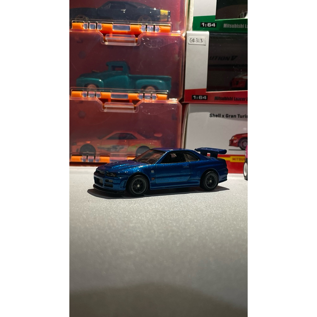 hotwheels loose nissan skyline r34 series