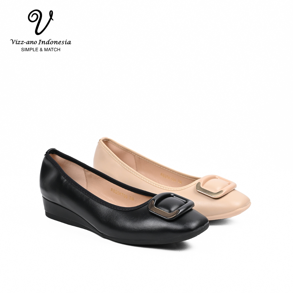 Vizzano Shoes Flatshoes Wanita Flats Pita Cantik Design Rania