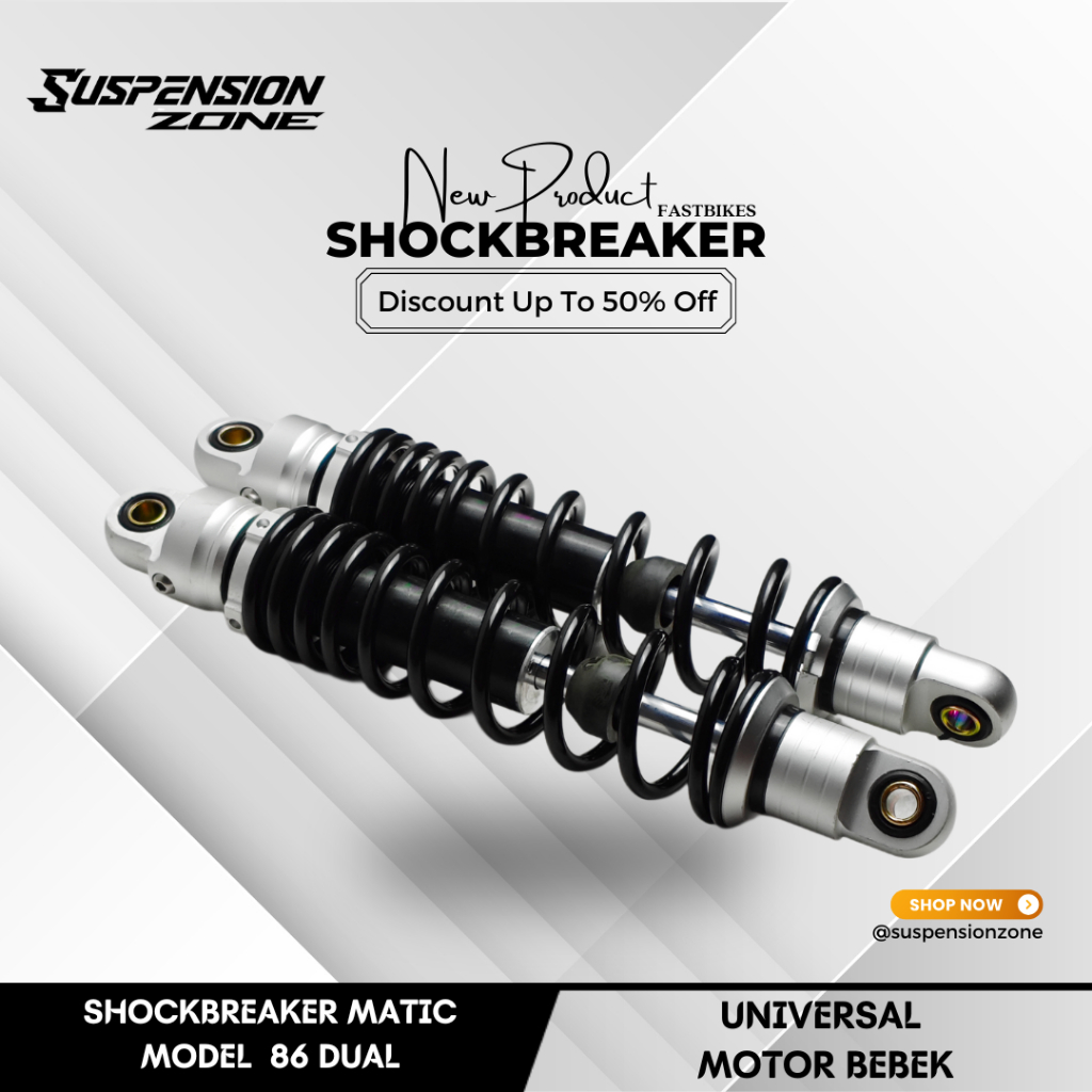 FASTBIKES - Shockbreaker Fastbikes Non Tabung 280 320 340MM Shock Universal Bebek Supra Revo Jupiter