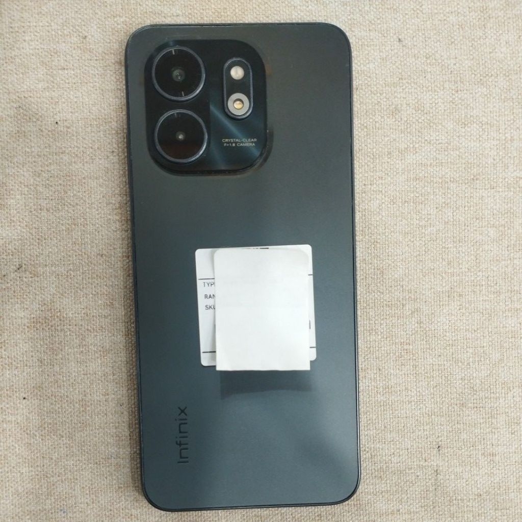 HANDPHONE SECOND INFINIX SMART 9 RAM 4/128GB BLACK ORIGINAL