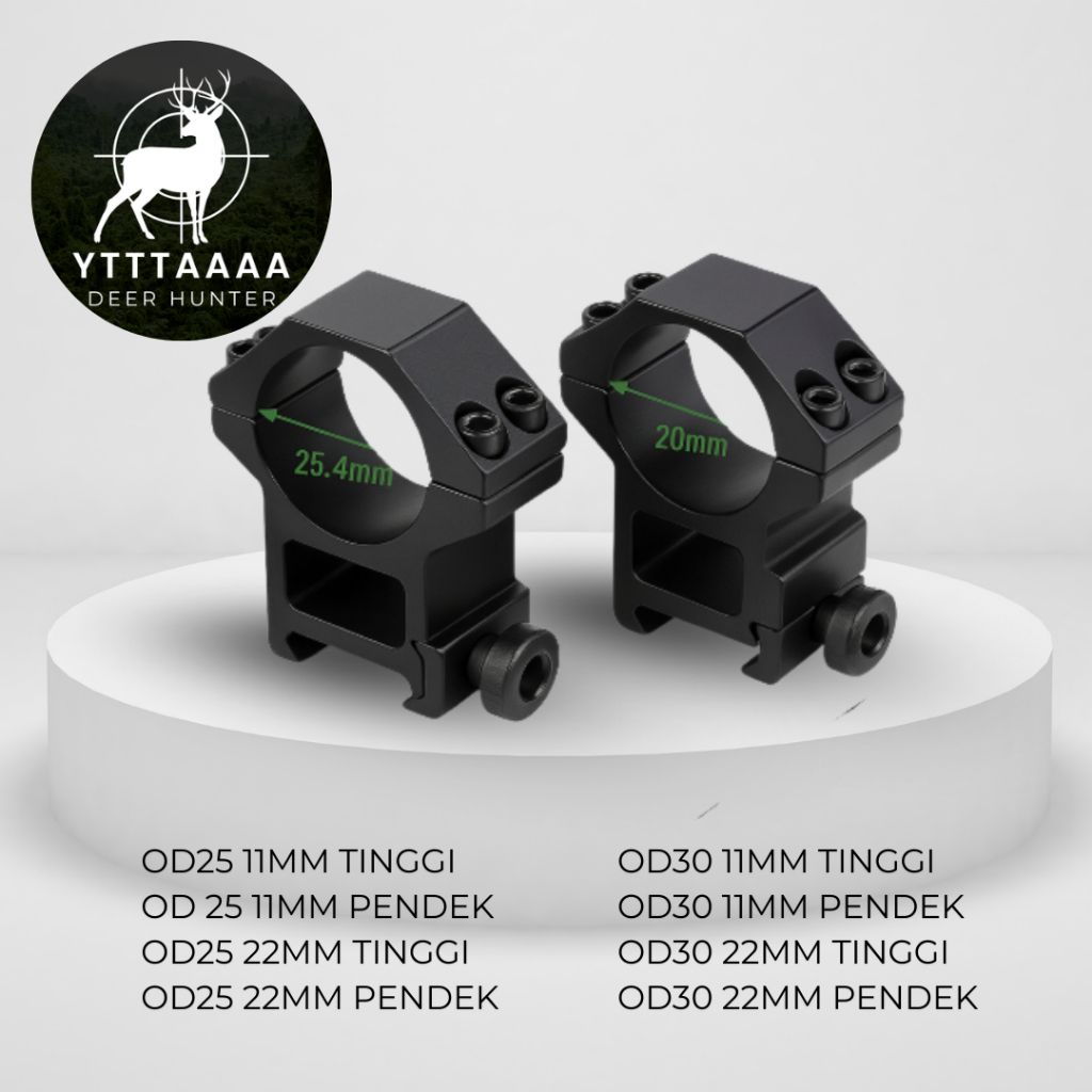 Mounting Teleskop Rel 22 OD 30