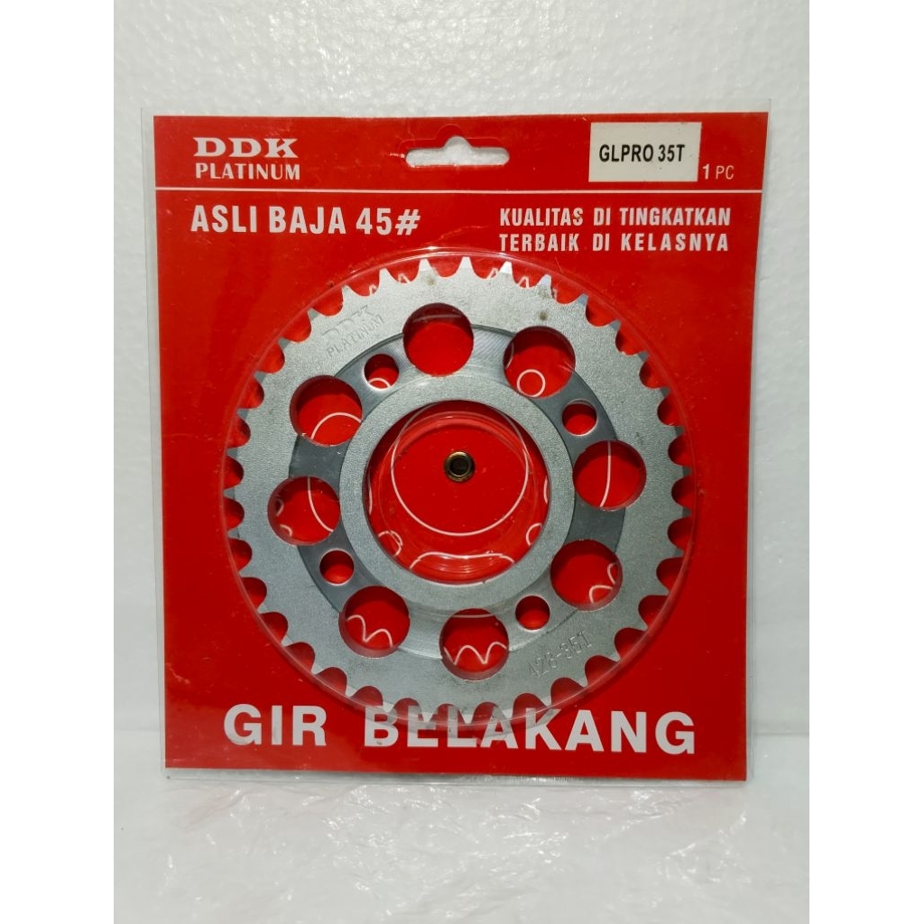 DDK PLATINUM GEAR GIR BELAKANG GL100 GL PRO 35T
