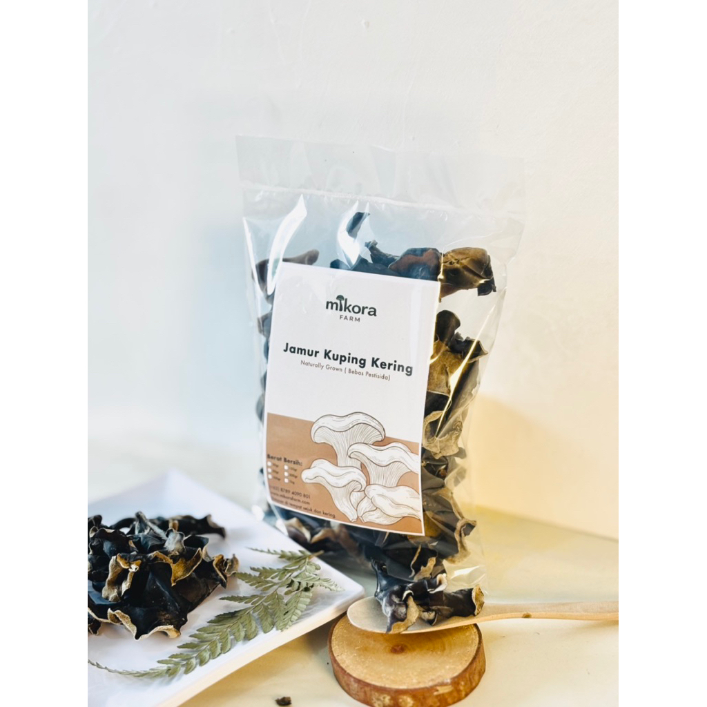 Jamur Kuping Kering Bebas Pestisida
