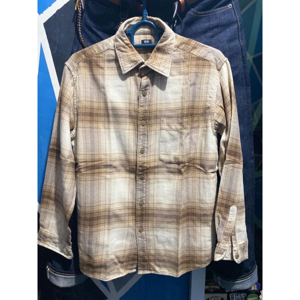 flanel uniqlo