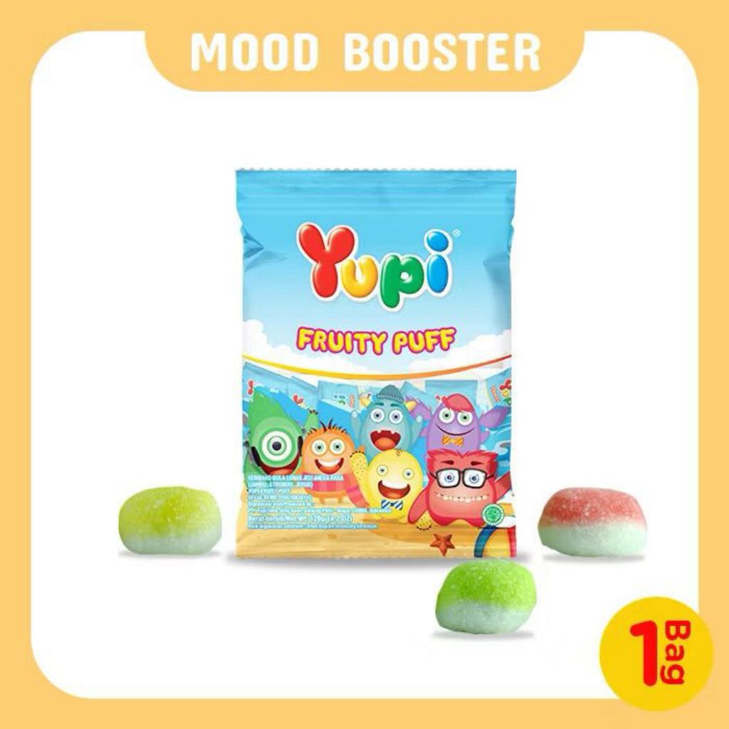 YUPI FRUITY PUFF 120gr