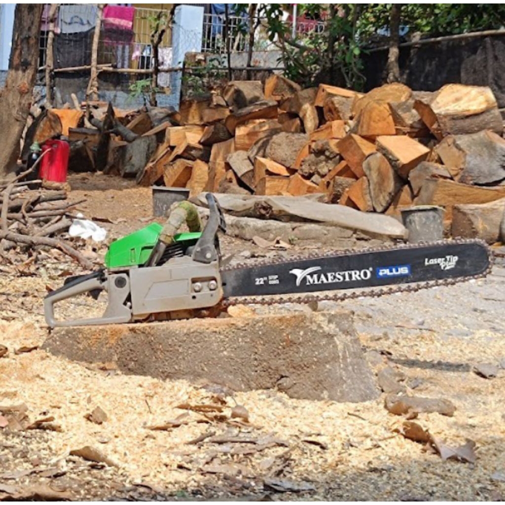 senso ryu/ chainsaw gergy potong kayu