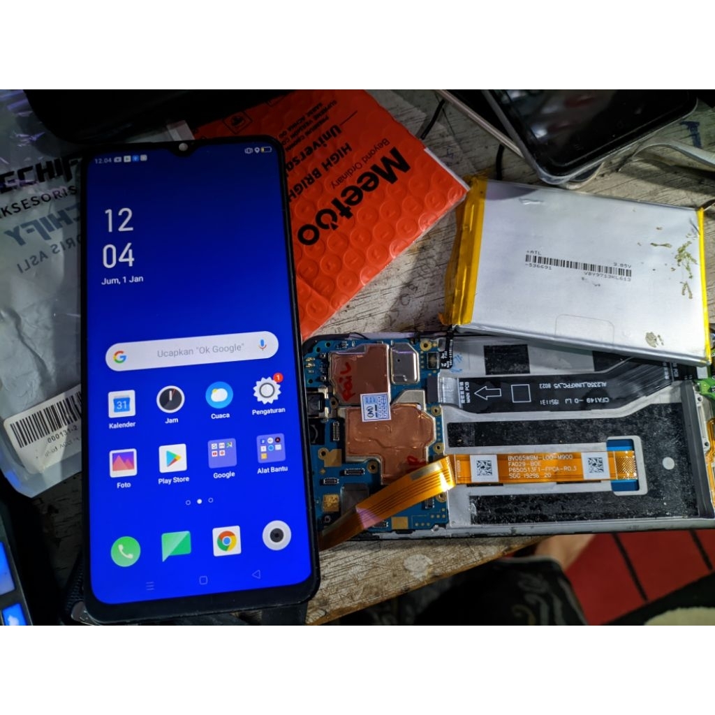 Mesin Oppo a31 refubish ram mulus normal ram6 hanya jual mesin