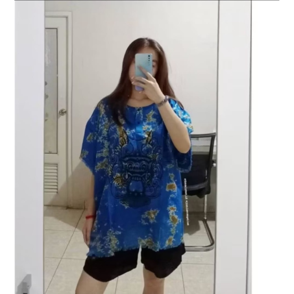 Kaos Barong Bali Unisex Tie Dye – Isi 3pcs | Baju Santai Oversize Pria Wanita Remaja Dewasa