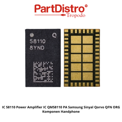 IC 58110 Power IC QM58110 PA Samsung Sinyal Qorvo QFN ORG Komponen Handphone