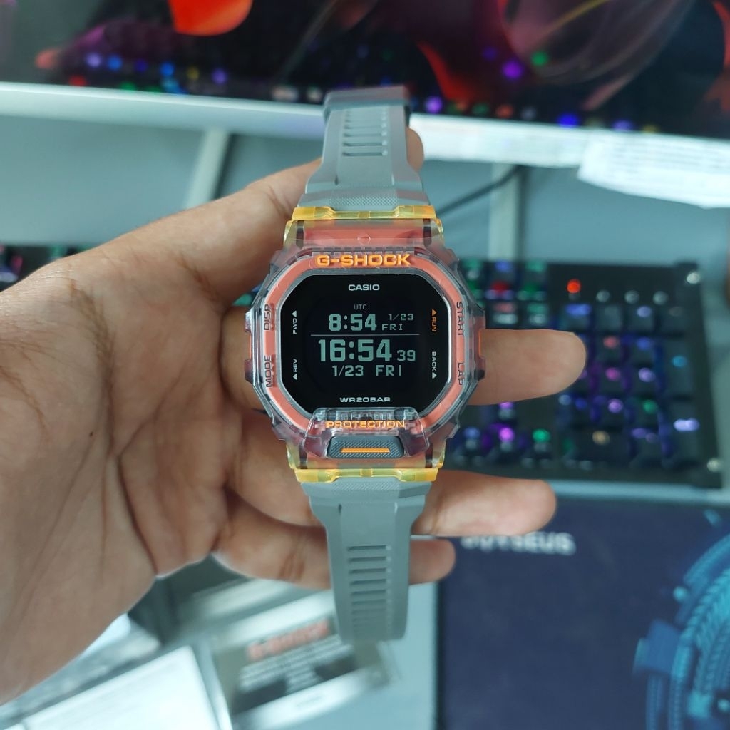 Casio G-Shock GBD-200SM-1A5DR Second Preloved Original 100% fullset no minus like new