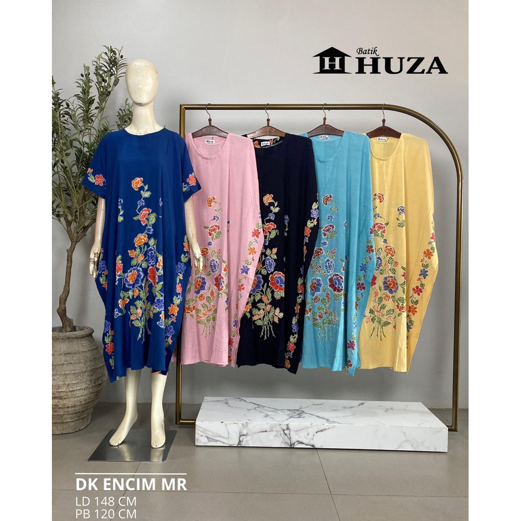 Daster Lowo Encim Batik Huza | Daster Batik Huza Jumbo