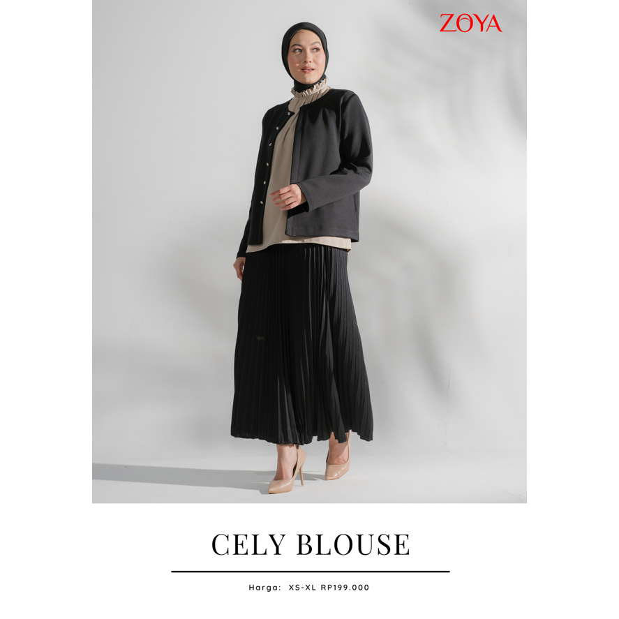ZOYA CELY BLOUSE  TUNIK BUSANA ATASAN WANITA