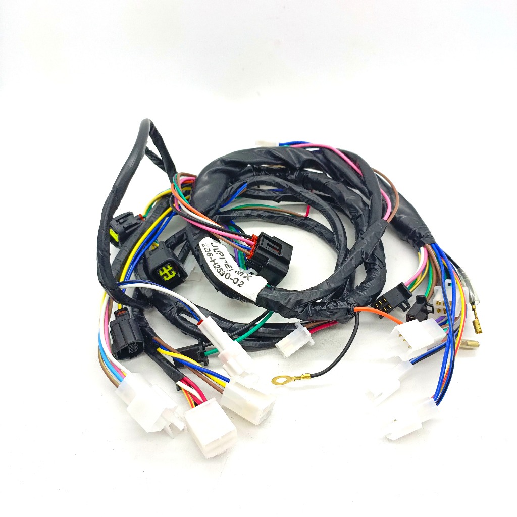 Kabel Body Utama + Aki Positif Set Jupiter Z Burhan 5TP Kabel Bodi Bagian Tengah Plus Accu