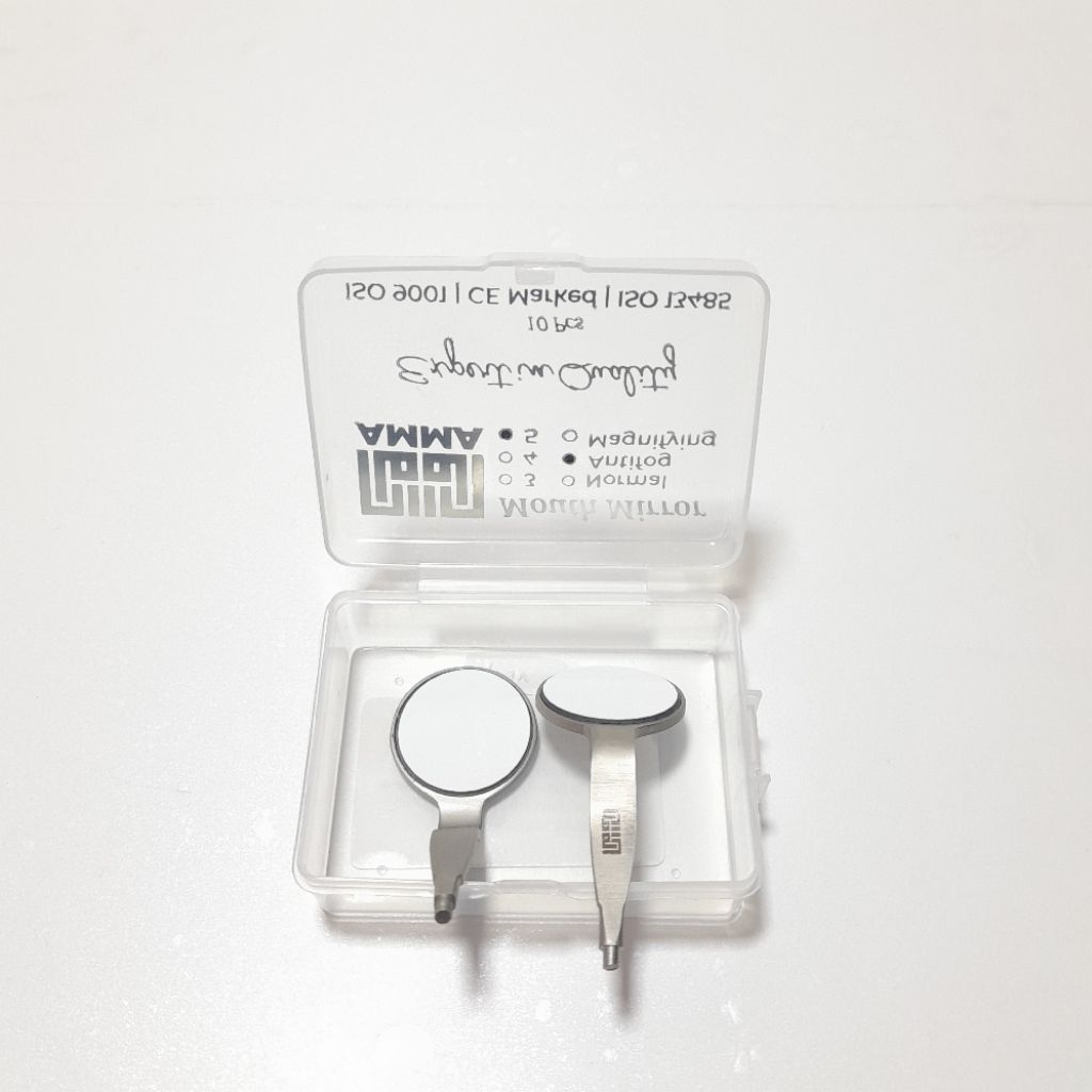 Kaca Mulut Antifog No. 5 Front Surface Silver 2 Arah