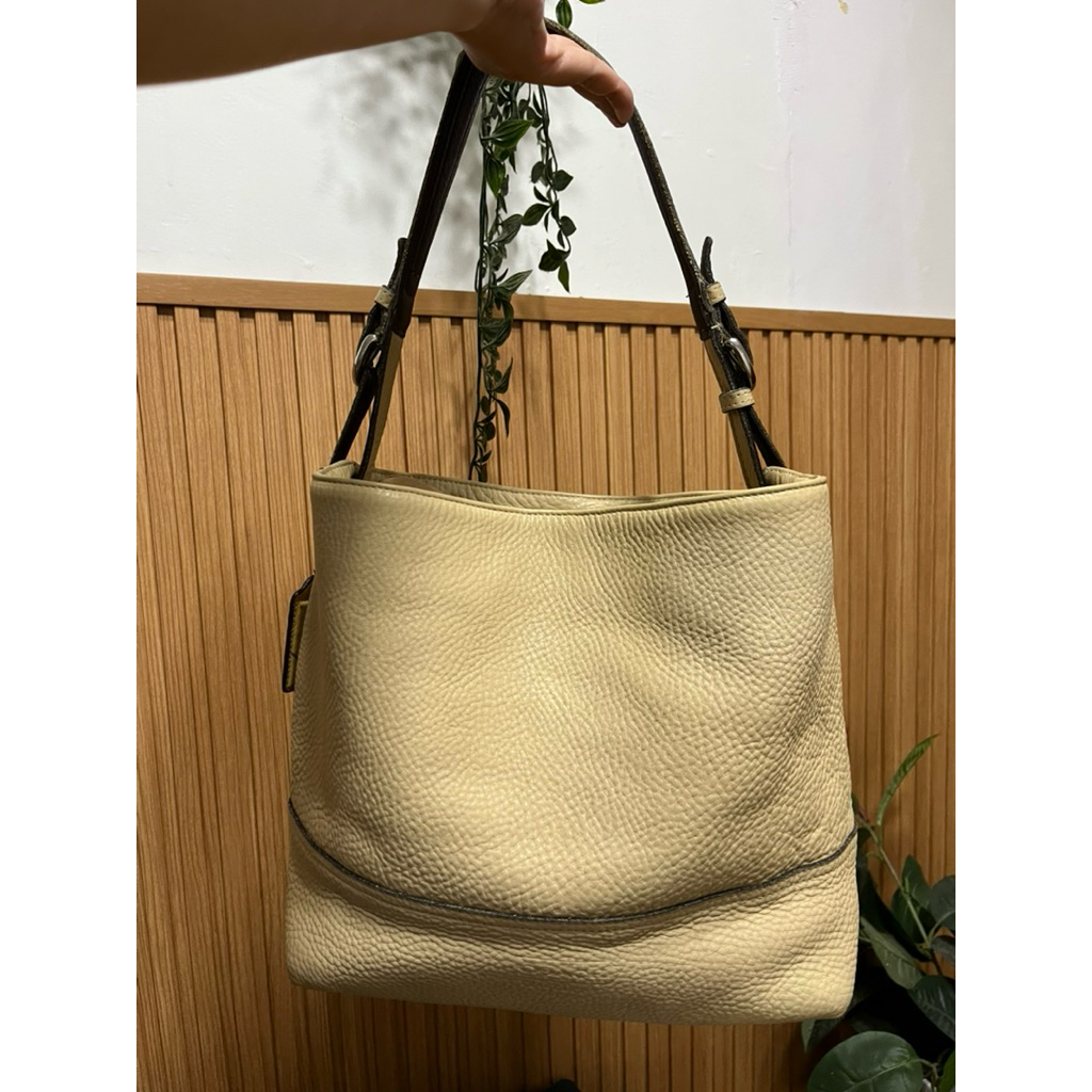 Coc Vintage Pebble Leather hand bag