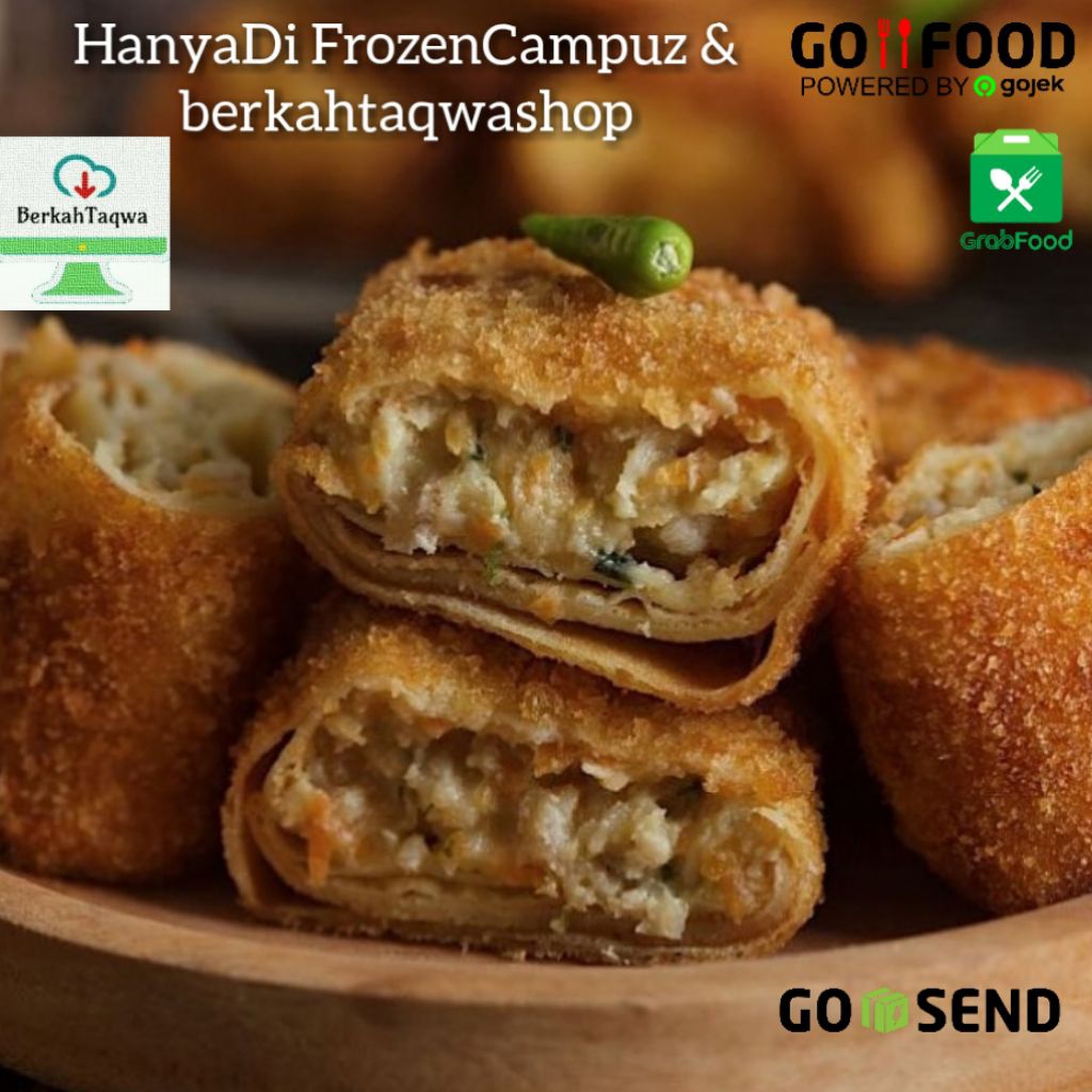 Risol Daging Sayur Isi 10 Risoles Ragout Sayuran Risol Ragout Premium Rogut Risol Frozen Food