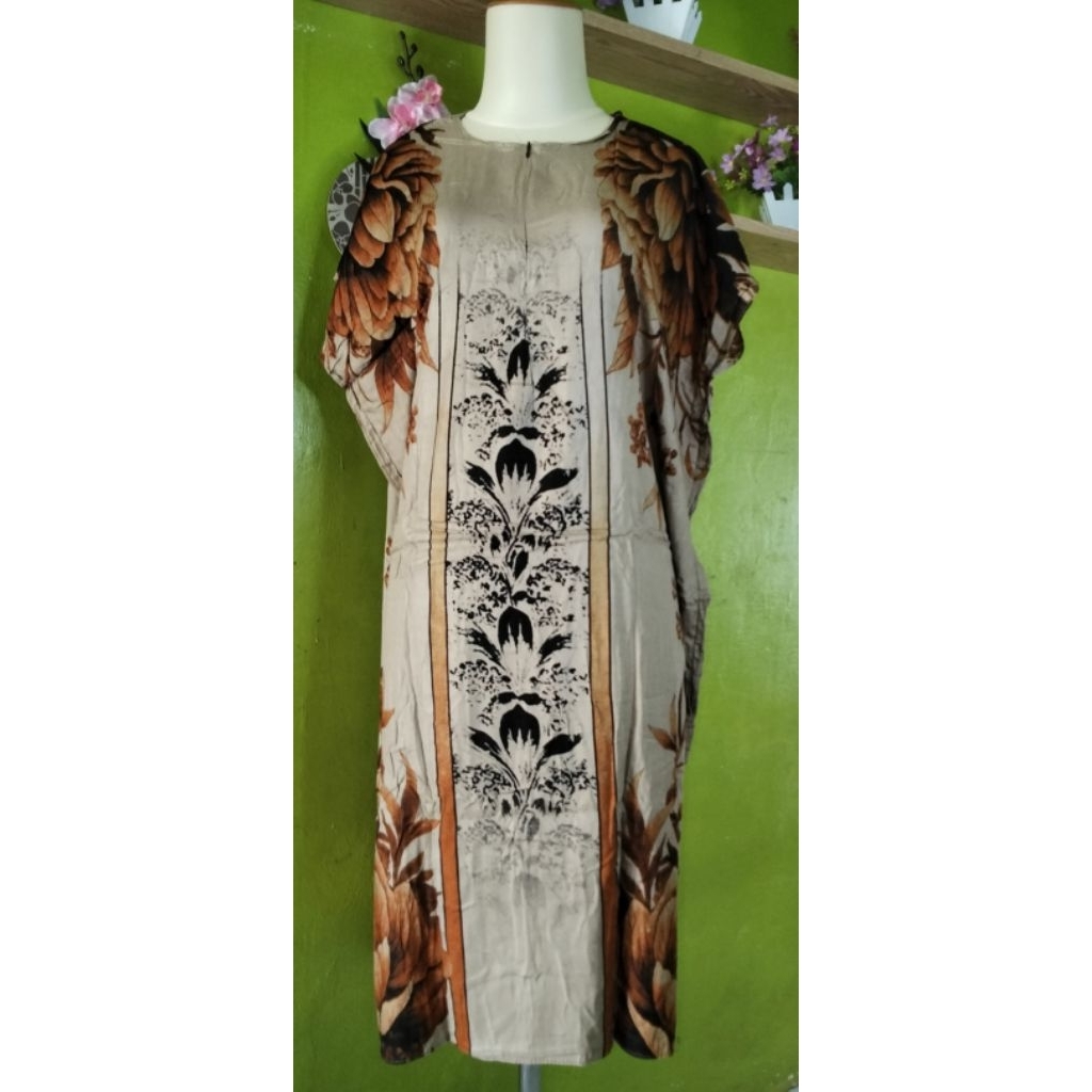 daster jumbo katun rayon tebal LD 130