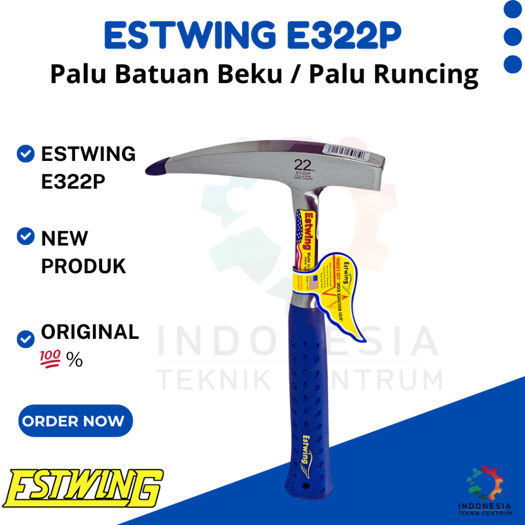 Palu Estwing E322P / Batuan Beku / Palu Runcing