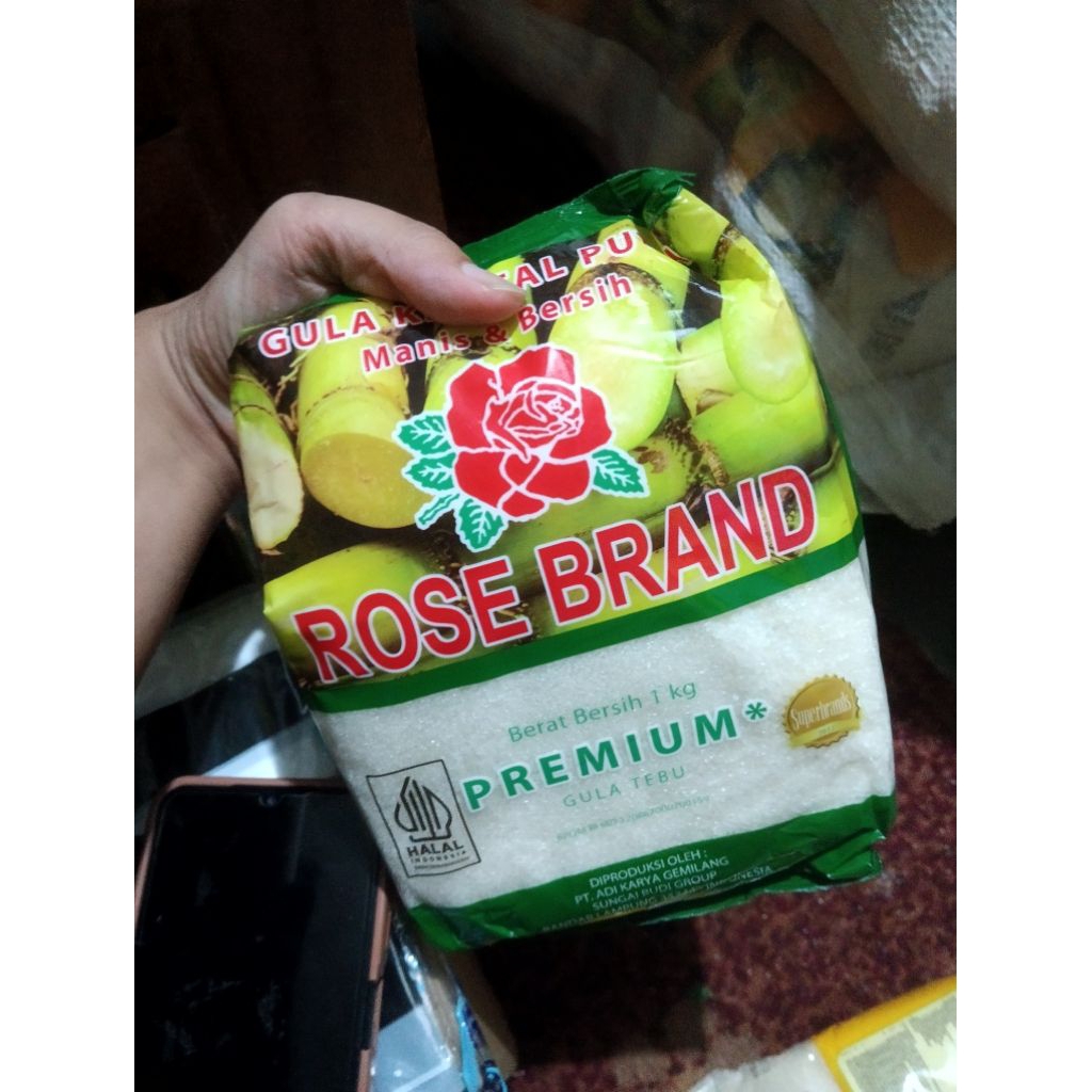 gula rosebrand hijau