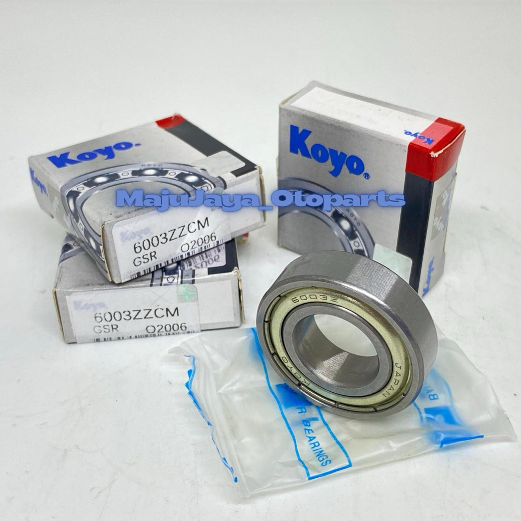 BEARING 6003 ZZ KOYO TUTUP BESI 6003ZZ KOYO