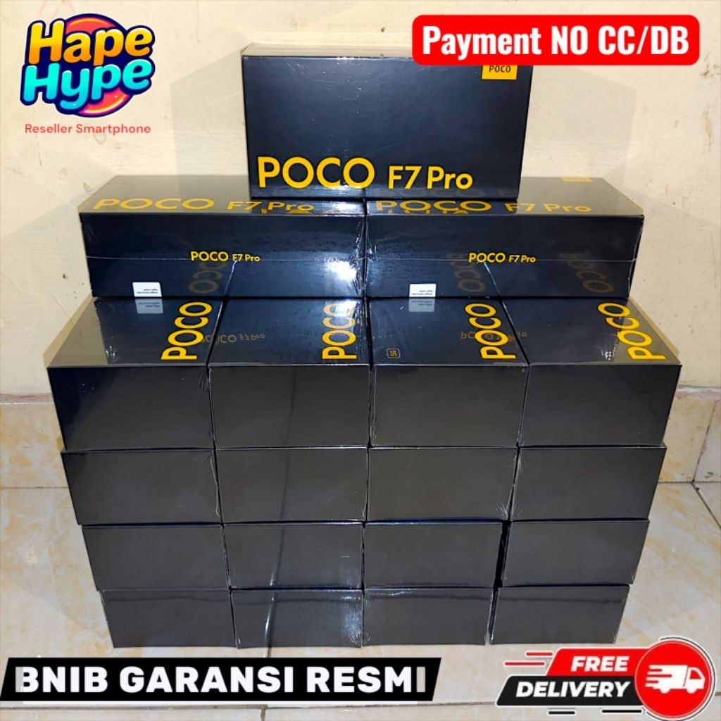 Poco F7 Pro 12/512 GB ||Snapdragon 8 Gen3 || poco f7 pro ||Garansi Resmi