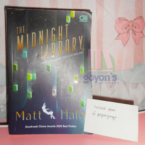 PRELOVED BUKU NOVEL MATT HAIG MIDNIGHT LIBRARY