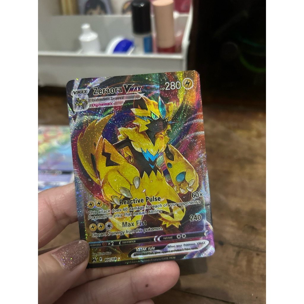 pokemon card Zeraora Vmax