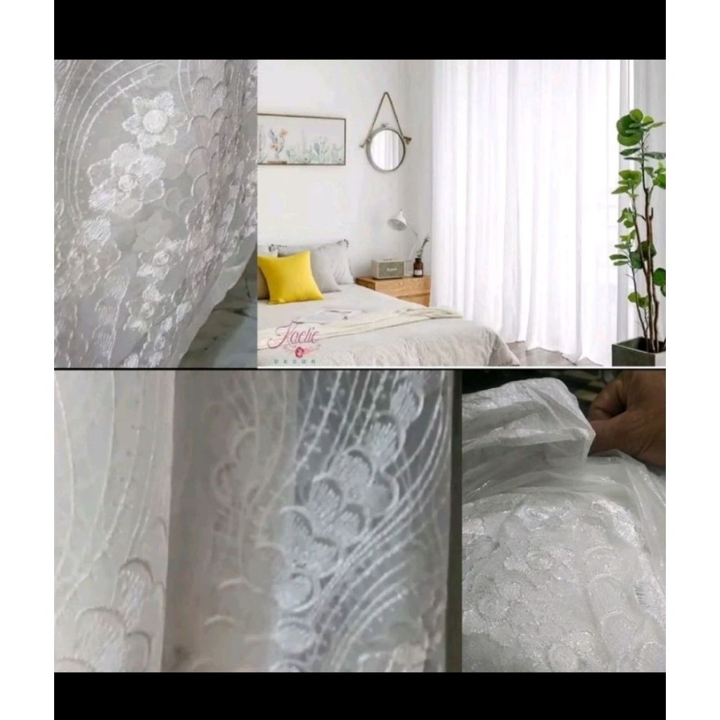 VITRASE TURKEY BORDIR PREMIUM UNTUK PINTU DAN JENDELA