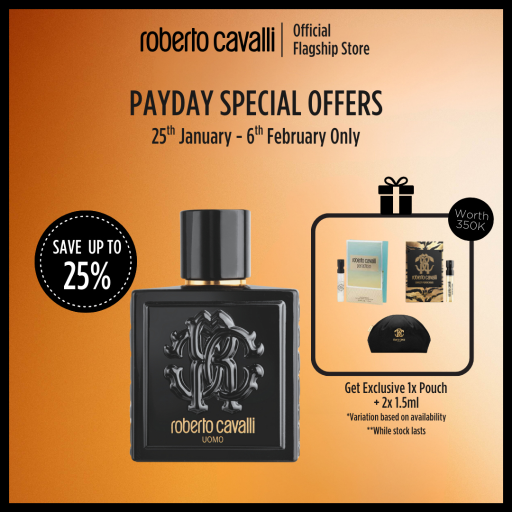 Roberto Cavalli UOMO EDT 100ml - Parfum Pria