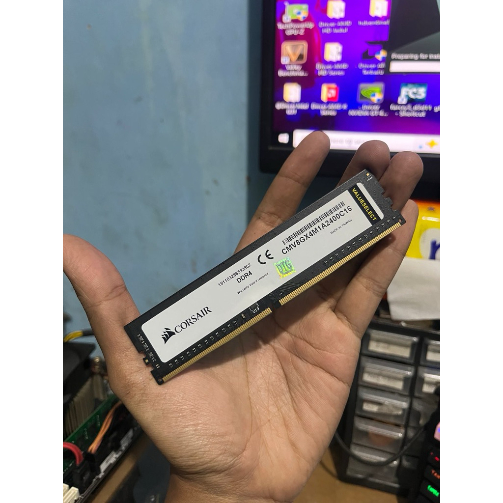 Ram corsair 8gb ddr4 2400 mhz