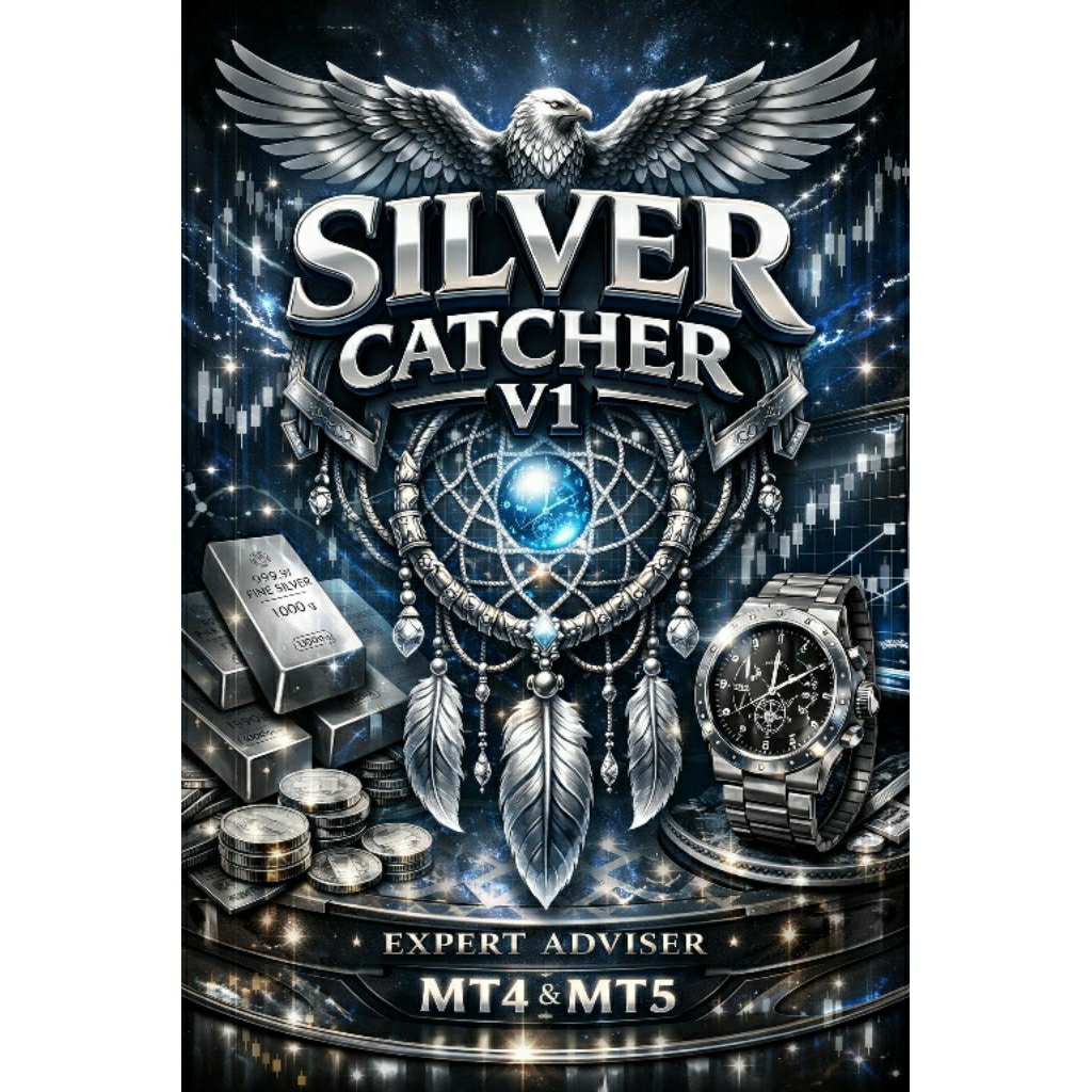 Ea Robot Trading Mt4/Mt5 Robot Trading Silver Catcher V1