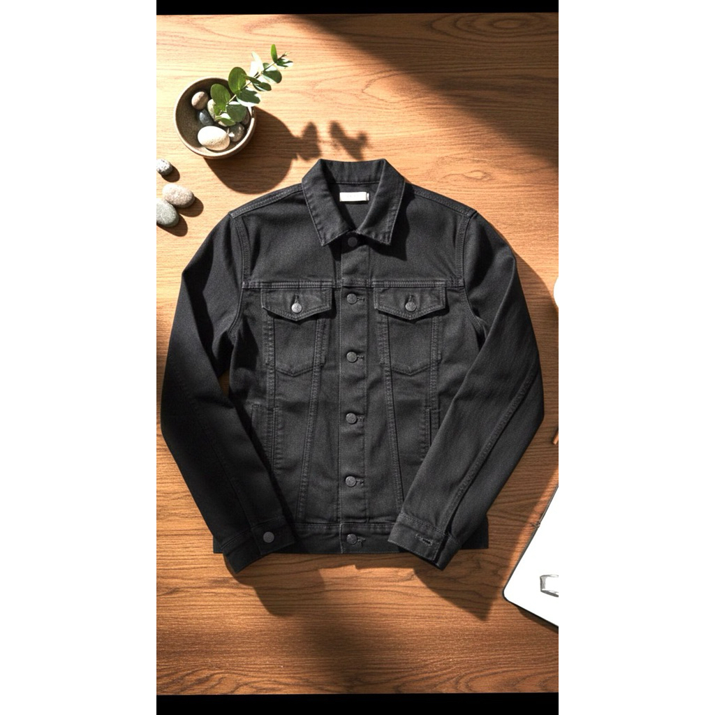 Emba Jaket katun Workwear pria